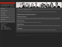 Tablet Screenshot of batunalegal.cz